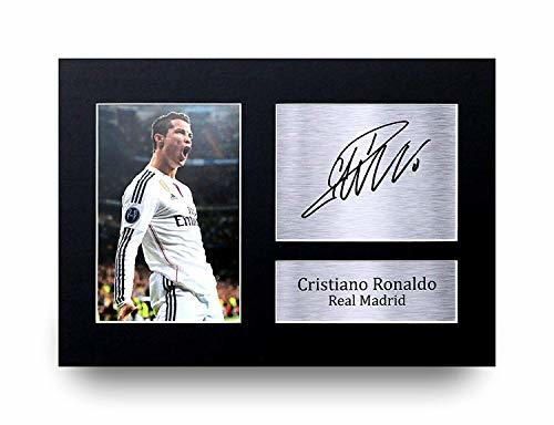 HWC Trading Cristiano Ronaldo A4 Sin Marco Regalo De Visualización De Fotos