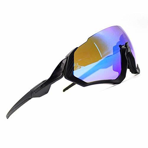 Product ZoliTime 2018 New Oakley OO9401flight Jacket Gafas de Ciclismo (Marco Negro