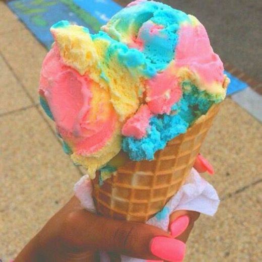 Colorful Ice cream