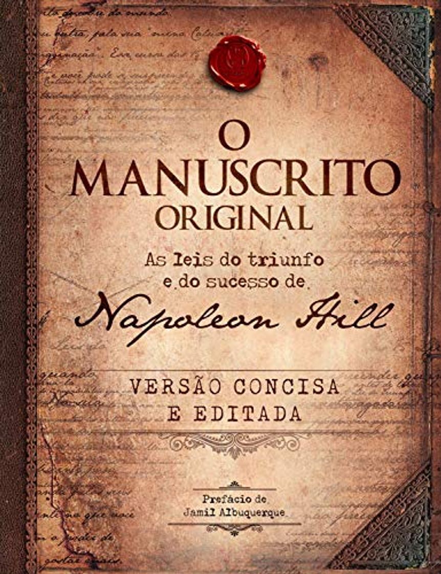 Libro O manuscrito original - As leis do triunfo e do sucesso de