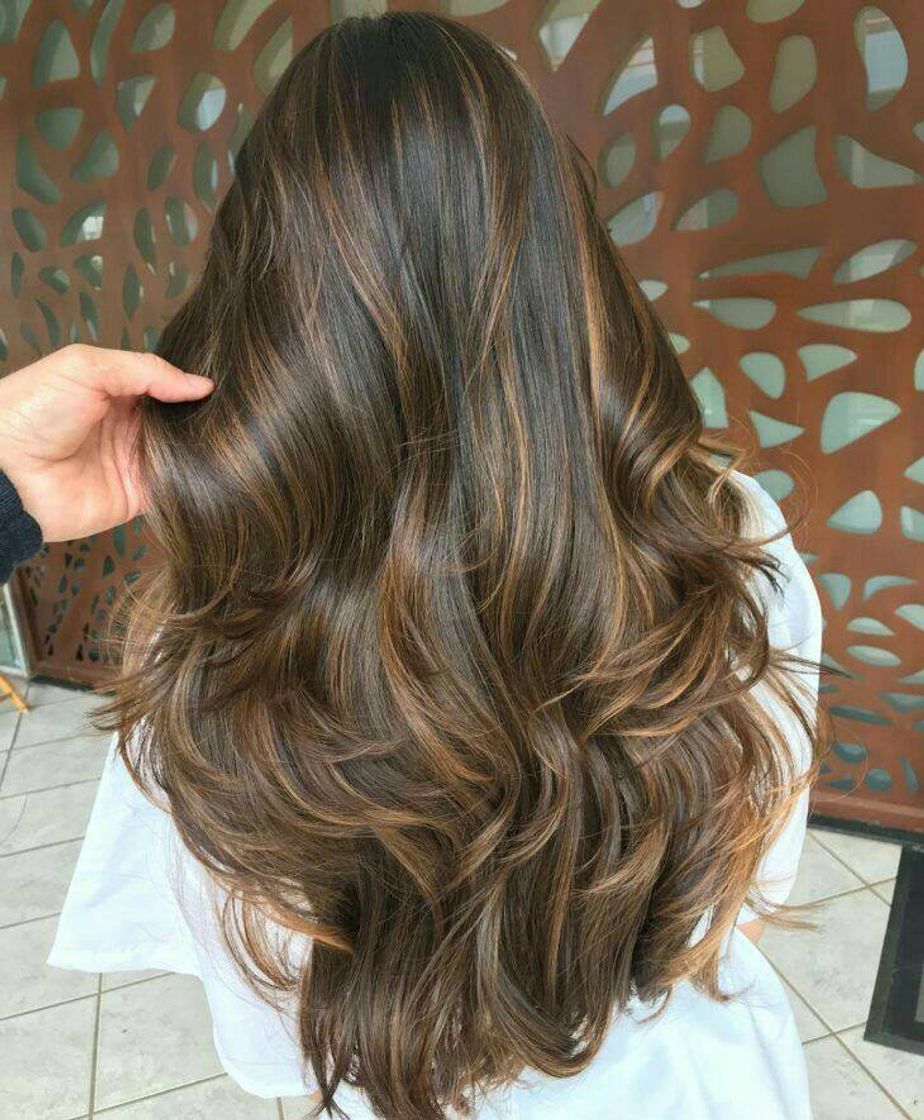 Moda Olha que mechas lindas nesse cabelo