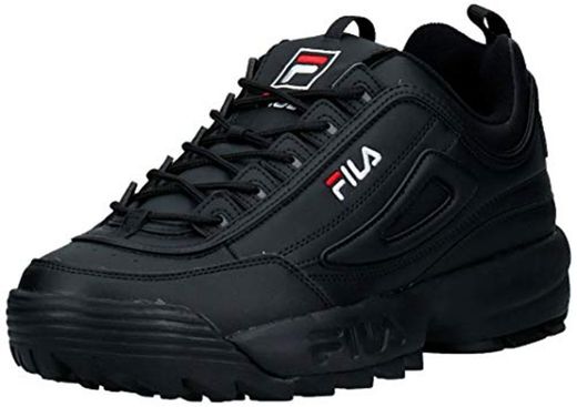 FILA Disruptor, Zapatillas para Hombre, Black