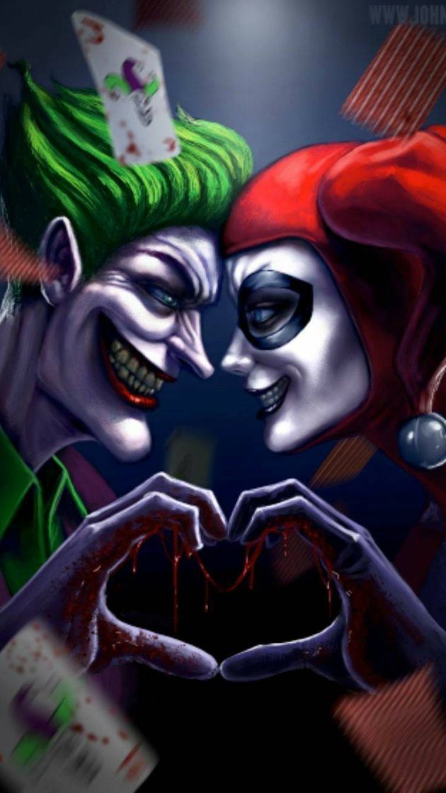 Social Harley + Joker💖❤