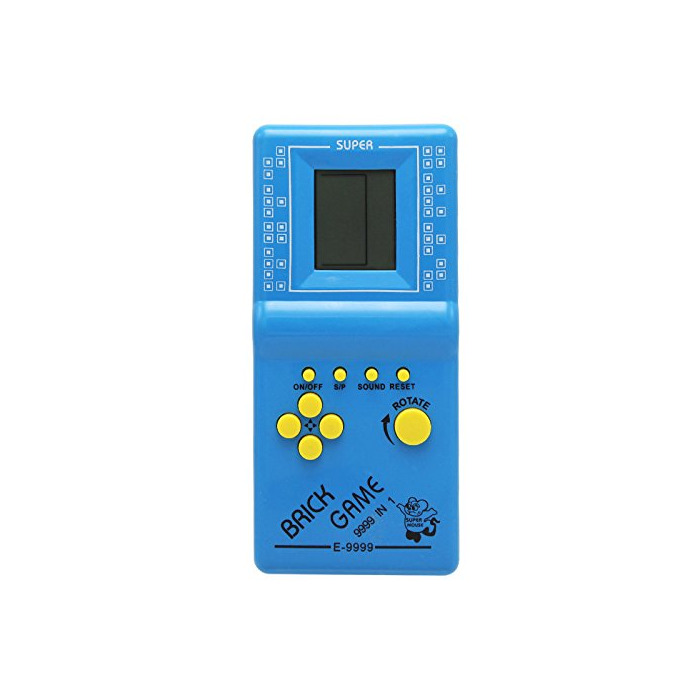 Electrónica CZT Retro portátil Tetris Handheld Tetris Consola de Juegos Kids Electronic ladrillo