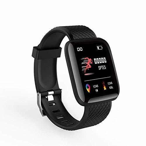 Social Aesy Smartwatch, 116plus Pantalla a Color Pulsera Inteligente, D13 Ritmo Cardíaco en