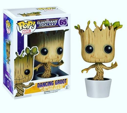 Pop figure dancing Groot 