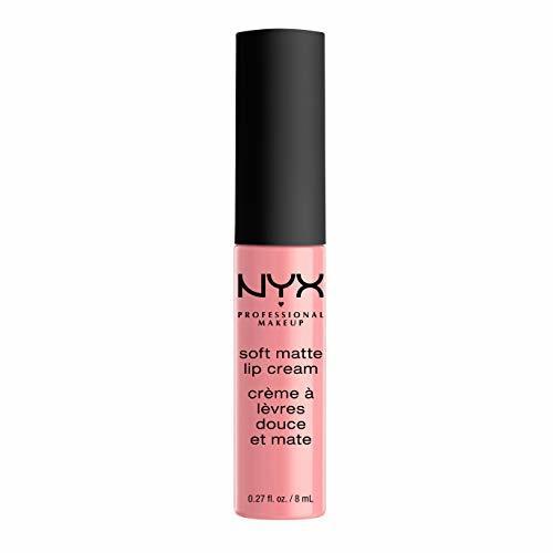 Social NYX Professional Makeup Pintalabios Soft Matte Lip Cream, Acabado cremoso mate, Color
