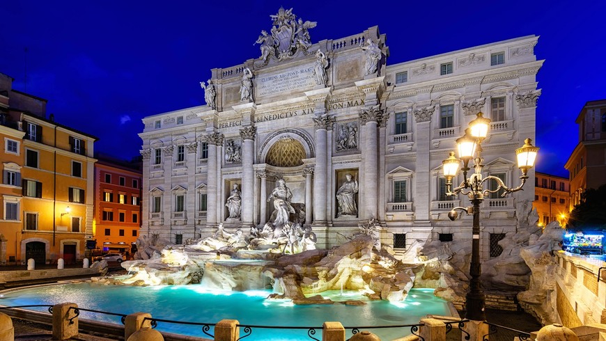Lugar Fontana di Trevi