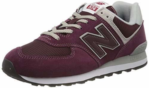 New Balance 574 Core Zapatillas Hombre, Rojo