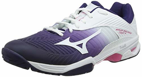 Lugar Mizuno Wave Exceed Tour 3 AC, Zapatillas de Tenis para Mujer, Morado