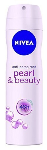 Nivea Desodorante Spray Pearl & Beauty para mujeres 150 ml, 3 Pack
