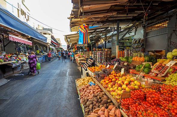 Lugar Shuk HaCarmel