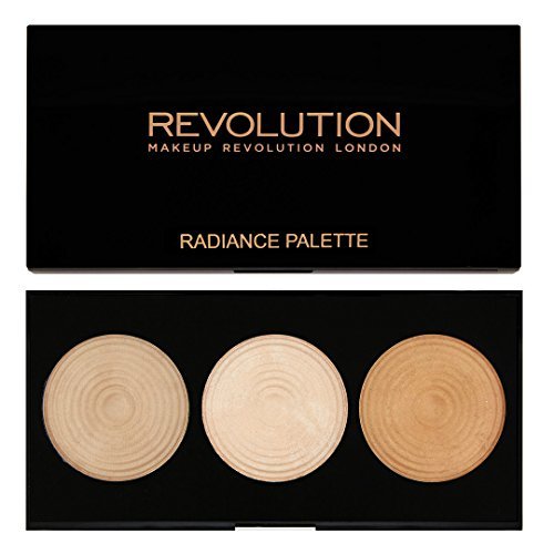 Social Makeup Revolution Highlighting Powder Palette Radiance Paleta rozświetlaczy do twarzy 15g