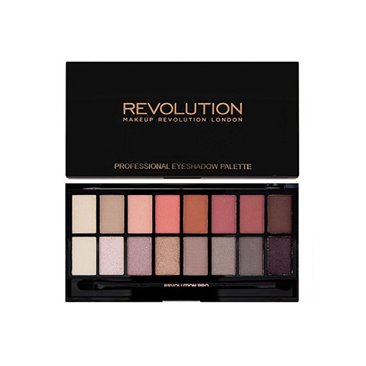 Makeup Revolution Salvation Eyeshadow Palette New-Trals vs Neutrals Paleta 16 cieni do