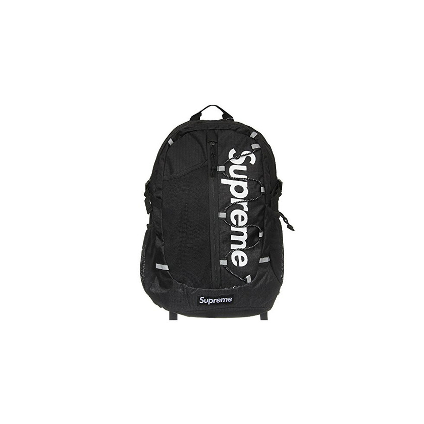 Social Supreme Italia - Mochila de Senderismo, Color Negro