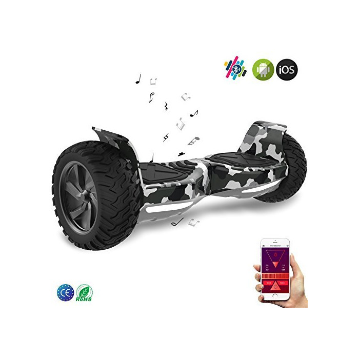 Productos Double Hunter Hoverboard 8.5" Balance Board Scooter Patinete Hummer SUV 700W Eléctrico