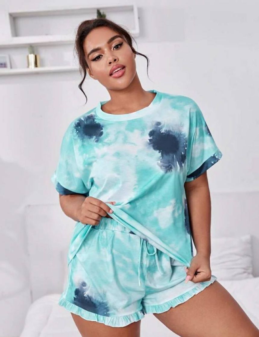 Moda Pijama em Tie Dye 