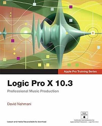 Producto Logic Pro X 10.3 - Apple Pro Training Series