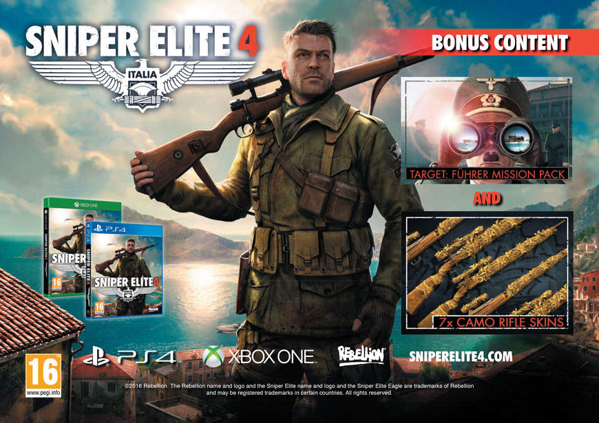 Videogames Sniper Elite 4: Limited Edition