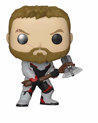 Social Funko- Pop Bobble: Avengers Endgame: Thor Collectible Figure,