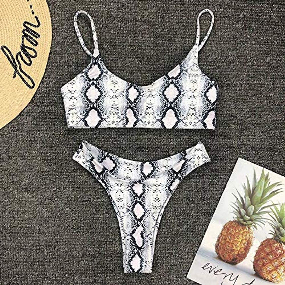 Moda Bikins Sexy Leopard Bikinis Micro Bikini Set Push Up Tanga Bikini Corte