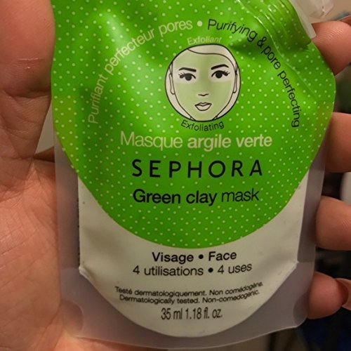 SEPHORA Green Clay Mask with green tea extract