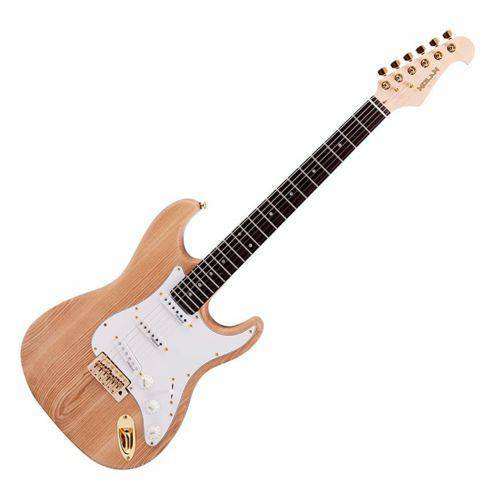 Social Guitarra Nolan Stratocaster em madeira