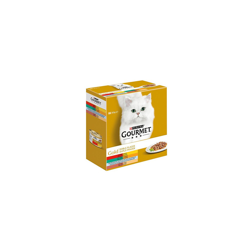 Producto Purina Gourmet Gold Doble Placer comida para gatos Surtido 8 x 85