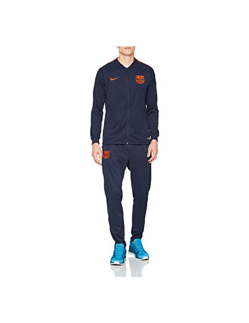 Fitness Nike FCB Dry Sqd TRK K Chándal, Hombre, Azul