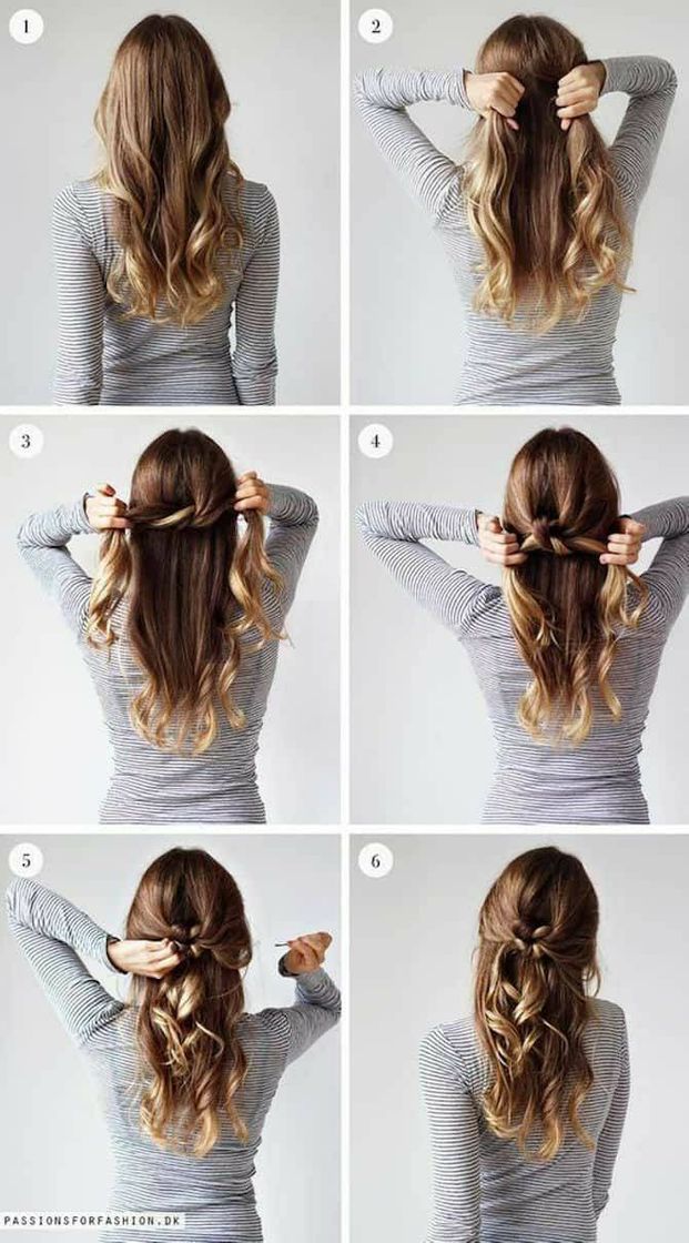 Penteado fofo💆😏