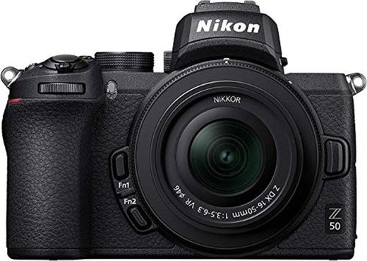 Nikon Z50 - Cámara sin Espejo con Objetivo 16-50 DX VR