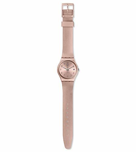 Social Swatch Reloj Analógico para Mujer de Cuarzo con Correa en Silicona GP403