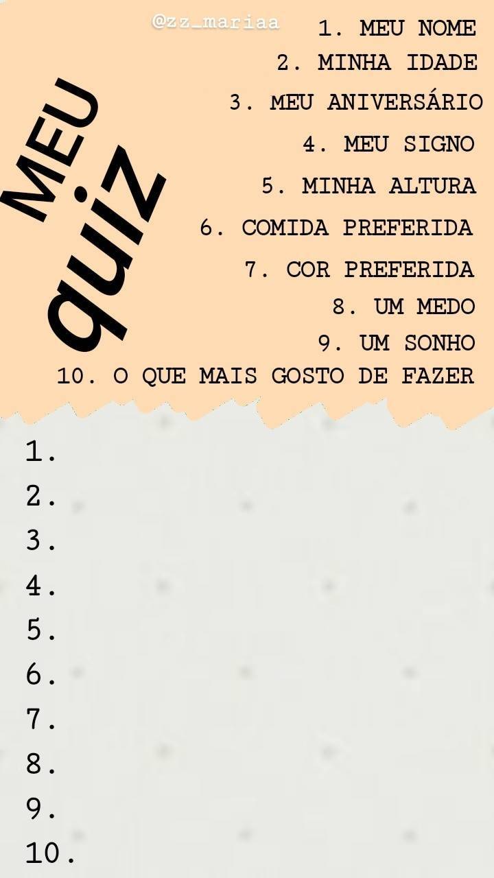 Fashion Meu quiz