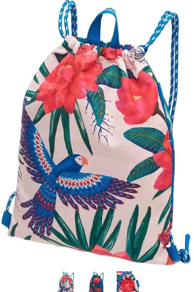 Fashion Marca: FARM
Bolsa Farm Praiana Magia Da Floresta Azul Bege