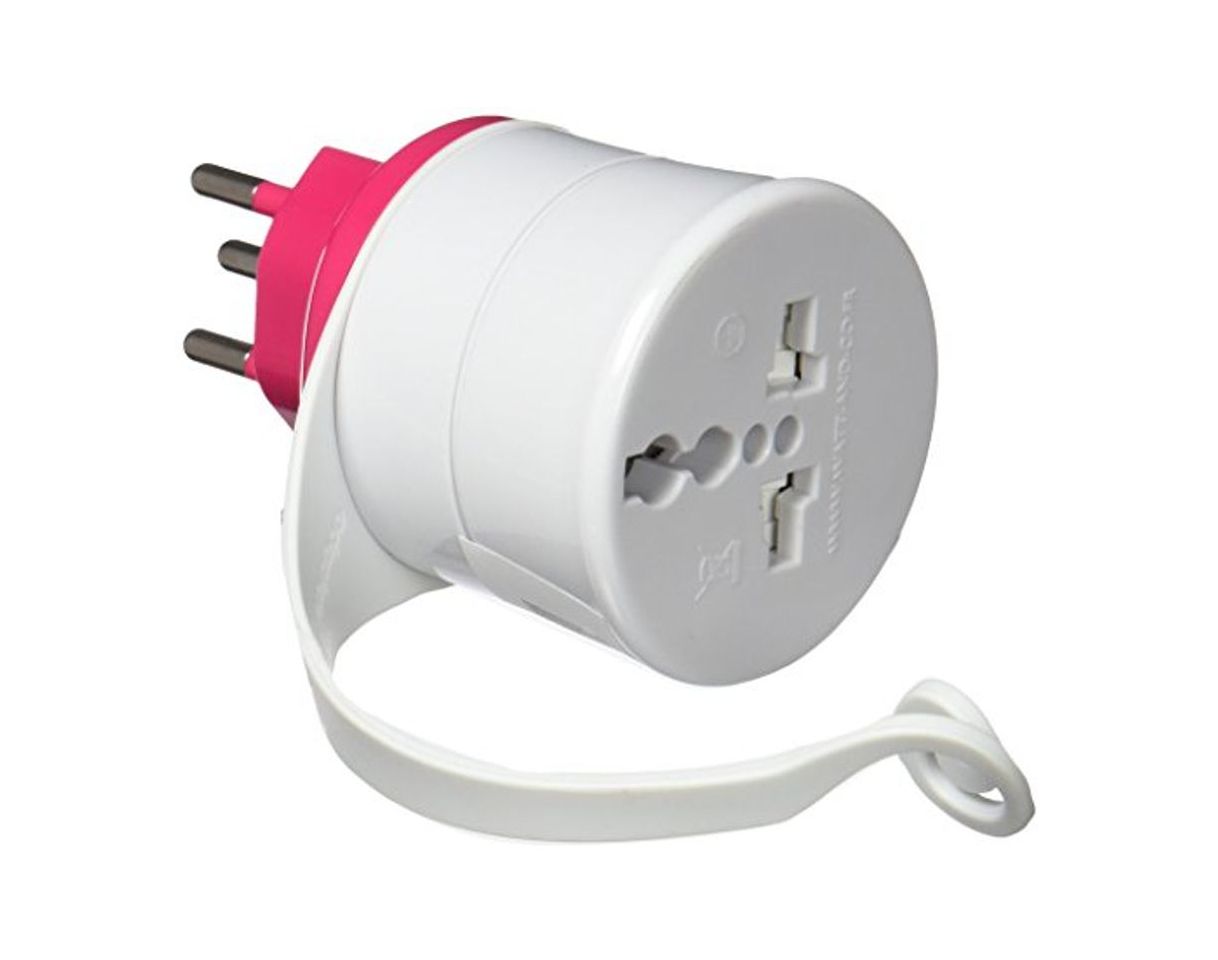 Moda WATT&CO ADU-11 Adaptador de Enchufe eléctrico Tipo J