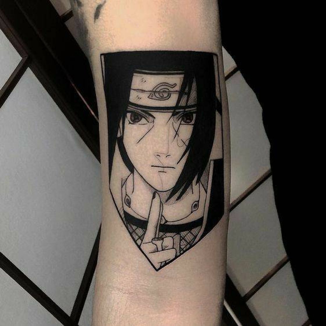 Social Naruto tattoo