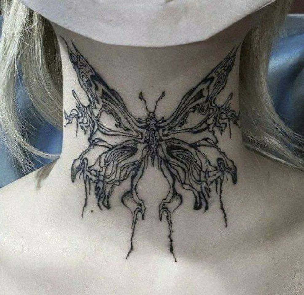 Social Neck tattoo