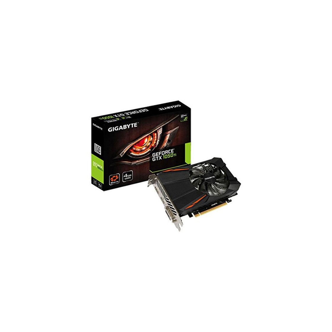 Social Gigabyte GeForce GTX 1050 Ti D5 4G GV-N105TD5-4GD