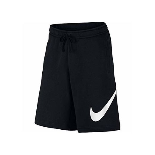 Nike Men's Sportswear Short Pantalón Corto, Negro