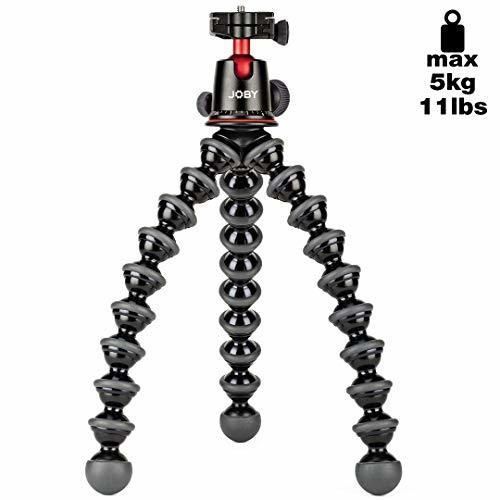 Social JOBY GorillaPod Kit 5K - Trípode Profesional Flexible con Rótula para Cámaras