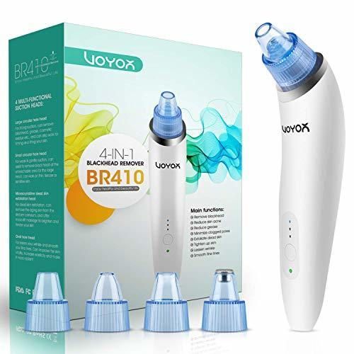 Social VOYOR 6-In-1 Limpiador de Poros BR410 Limpiador Puntos Negros y Espinillas Electrónico
