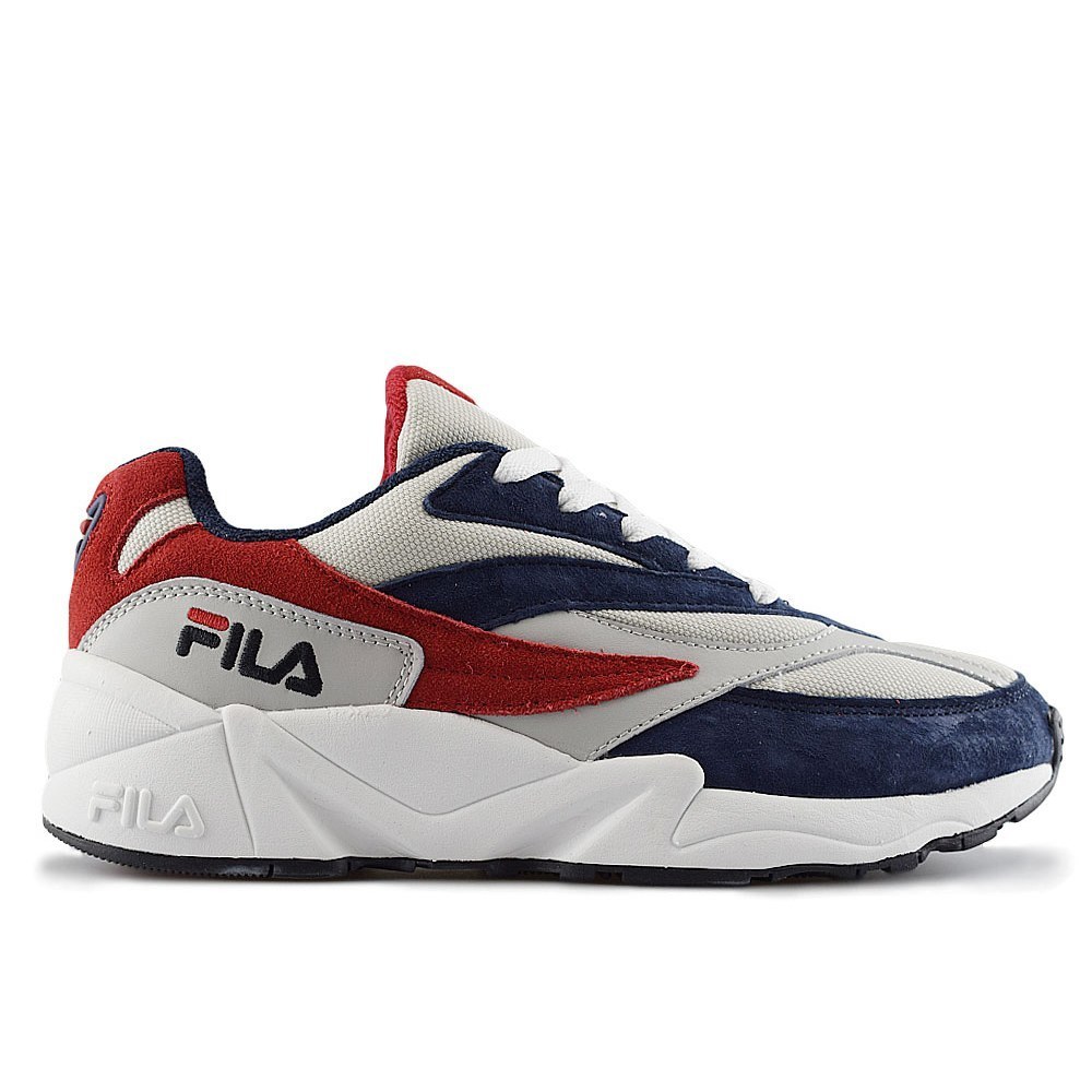 Moda FILA V94M LOW NAVY/GRAY VIOLET/RHUBARB HOMEM