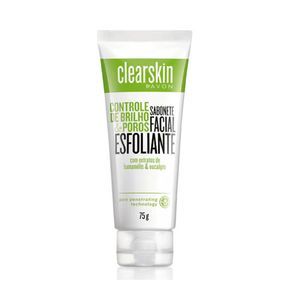 Moda Sabonete facial esfoliante clearskin avon 