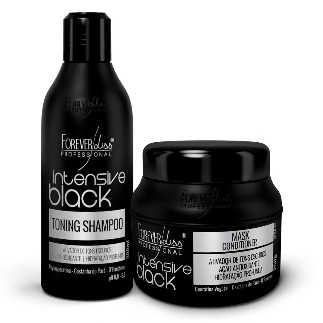 Moda Kit matizador intensive black forever liss