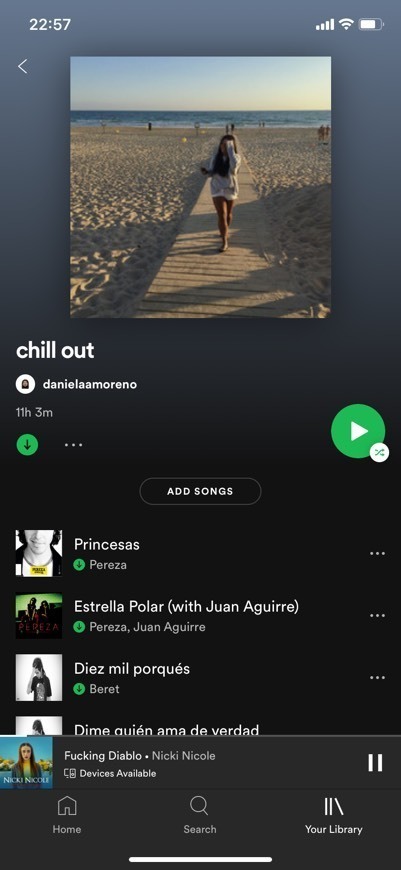 Canción CHILL OUT