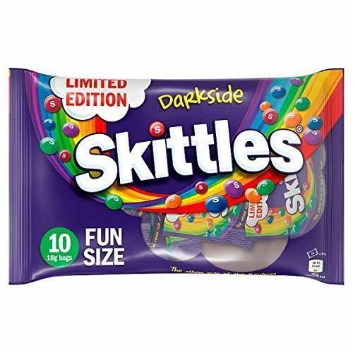 Skittles Edición Limitada Darkside Divertido Paquete de 10 bolsas de 18 g