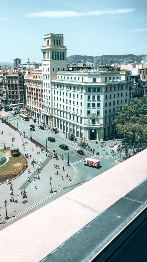 Lugar El Corte Inglés Plaza de Cataluña