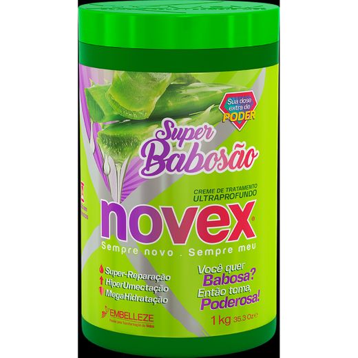 Creme de Tratamento Novex Super Babosão 