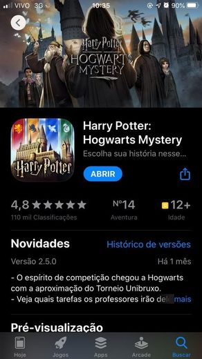 Herry Potter: Hogwarts Mystery
