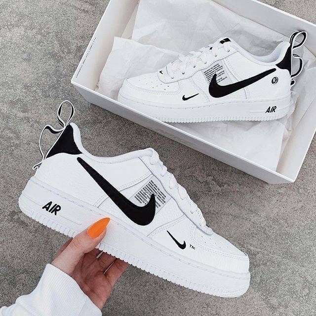 Moda Nike Air Force 1 Low Utility White Black 